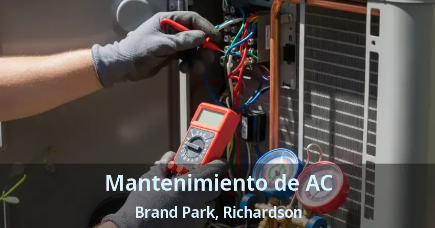 Mantenimiento de AC Brand Park, Richardson - TX Mantenimiento de AC Brand Park, Richardson - TX
