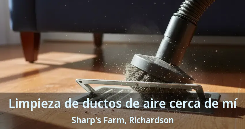 Limpieza de ductos de aire cerca de mí Sharp's Farm, Richardson - TX
