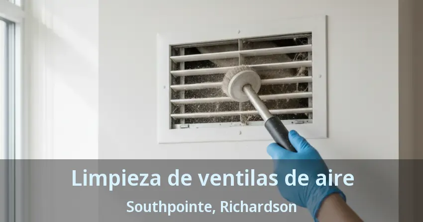 Limpieza de ventilas de aire Southpointe, Richardson - TX