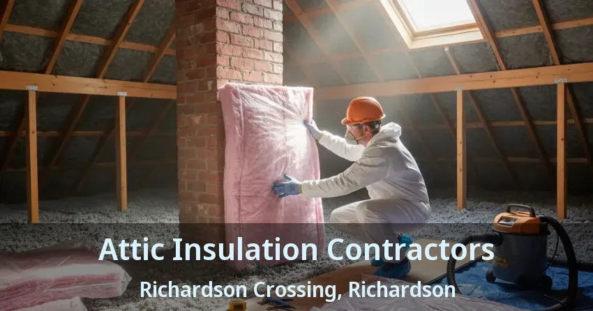Attic Insulation Contractors Richardson Crossing, Richardson - TX Attic Insulation Contractors Richardson Crossing, Richardson - TX