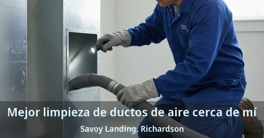 Mejor limpieza de ductos de aire cerca de mí Savoy Landing, Richardson - TX