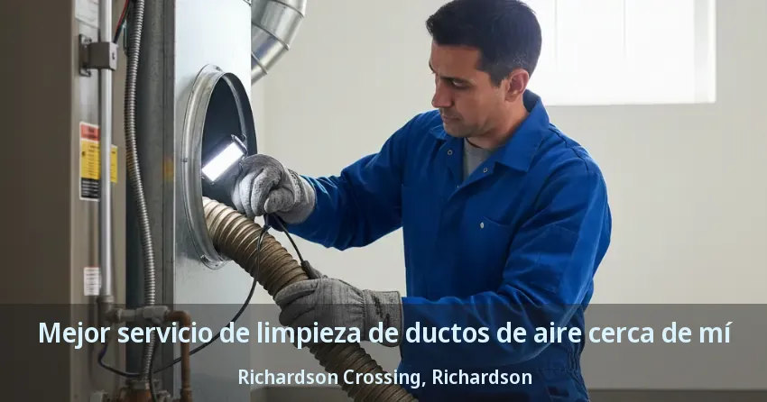 Mejor servicio de limpieza de ductos de aire cerca de mí Richardson Crossing, Richardson - TX