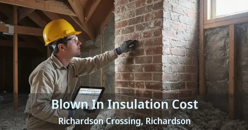 Blown In Insulation Cost Richardson Crossing, Richardson - TX