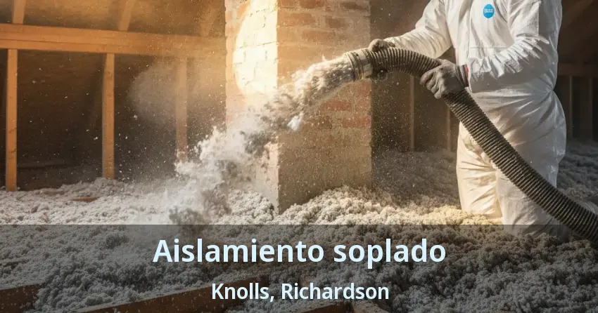 Aislamiento soplado Knolls, Richardson - TX