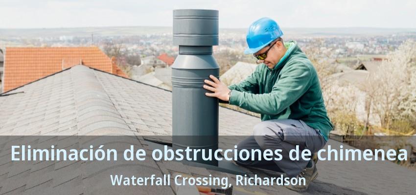 Eliminación de obstrucciones de chimenea Waterfall Crossing, Richardson - TX Eliminación de obstrucciones de chimenea Waterfall Crossing, Richardson - TX