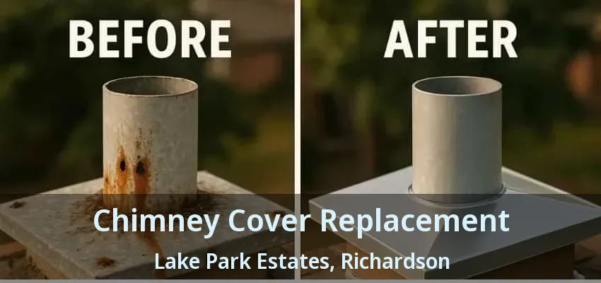 Chimney Cover Replacement Lake Park Estates, Richardson - TX Chimney Cover Replacement Lake Park Estates, Richardson - TX