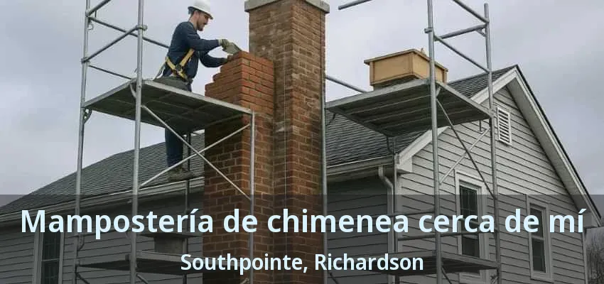 Mampostería de chimenea cerca de mí Southpointe, Richardson - TX