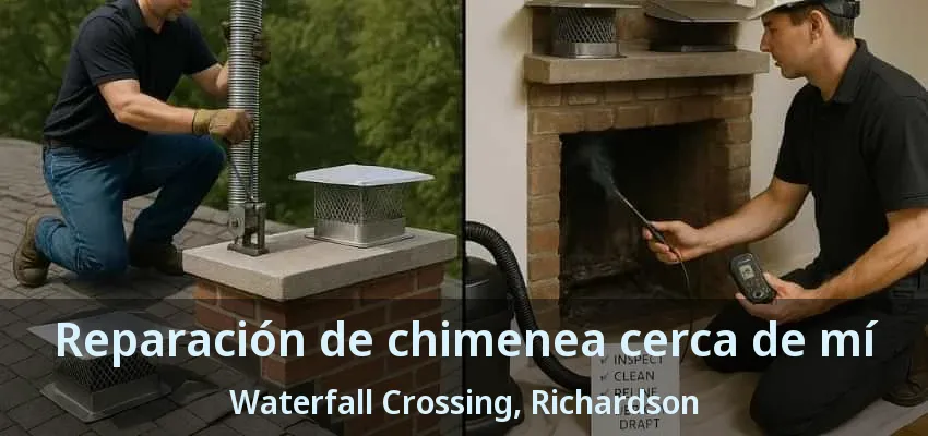 Reparación de chimenea cerca de mí Waterfall Crossing, Richardson - TX
