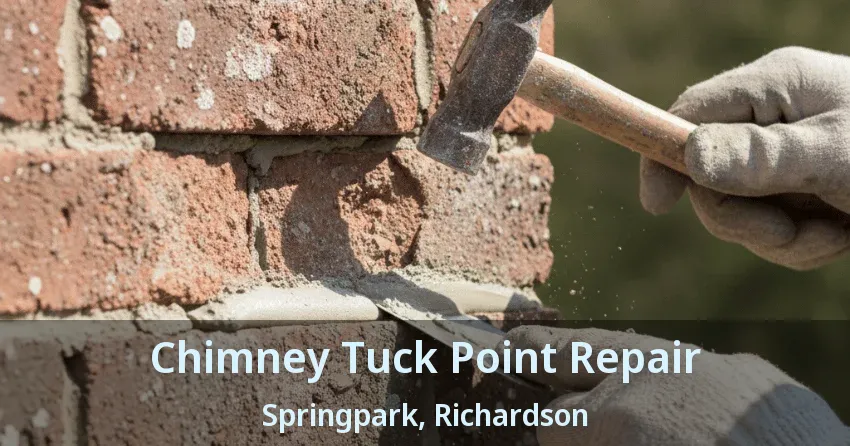 Chimney Tuck Point Repair Springpark, Richardson - TX Chimney Tuck Point Repair Springpark, Richardson - TX
