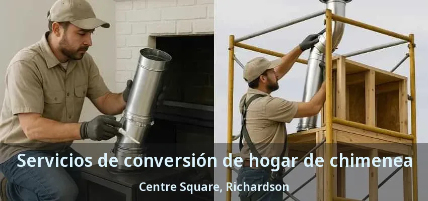 Servicios de conversión de hogar de chimenea Centre Square, Richardson - TX Servicios de conversión de hogar de chimenea Centre Square, Richardson - TX