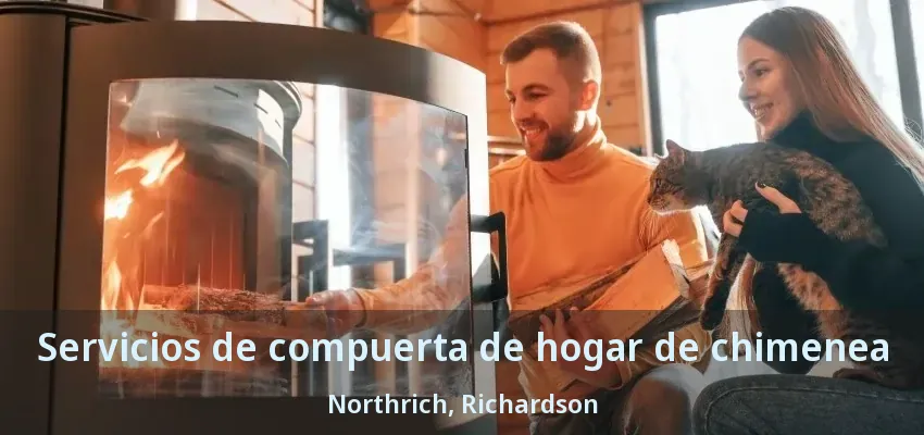 Servicios de compuerta de hogar de chimenea Northrich, Richardson - TX