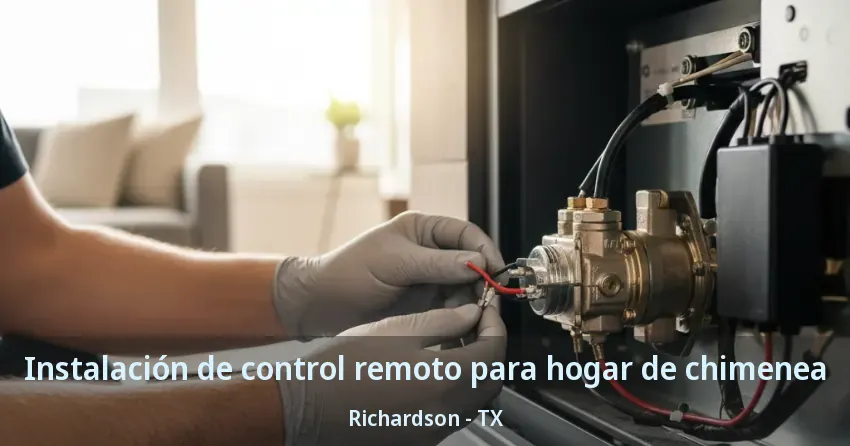 Instalación de control remoto para hogar de chimenea Richardson - TX Instalación de control remoto para hogar de chimenea Richardson - TX