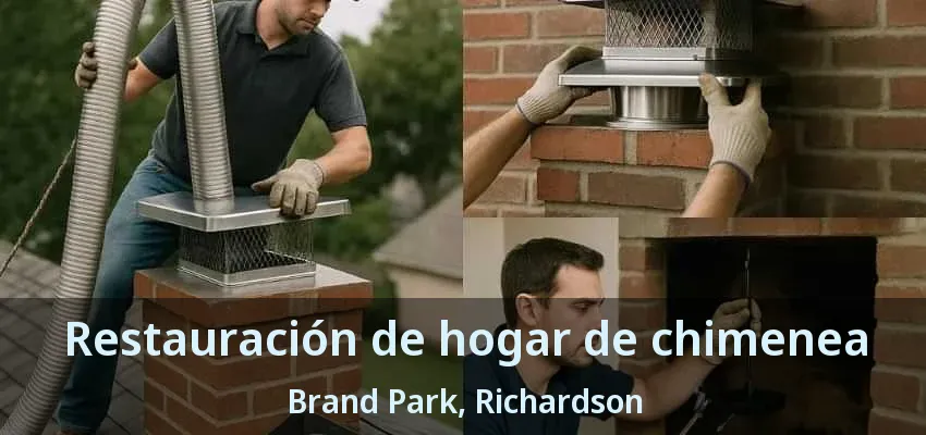 Restauración de hogar de chimenea Brand Park, Richardson - TX Restauración de hogar de chimenea Brand Park, Richardson - TX