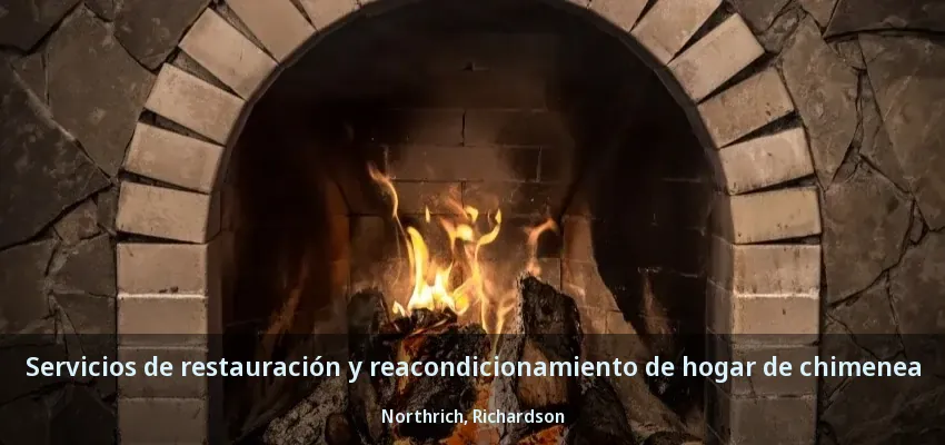 Servicios de restauración y reacondicionamiento de hogar de chimenea Northrich, Richardson - TX
