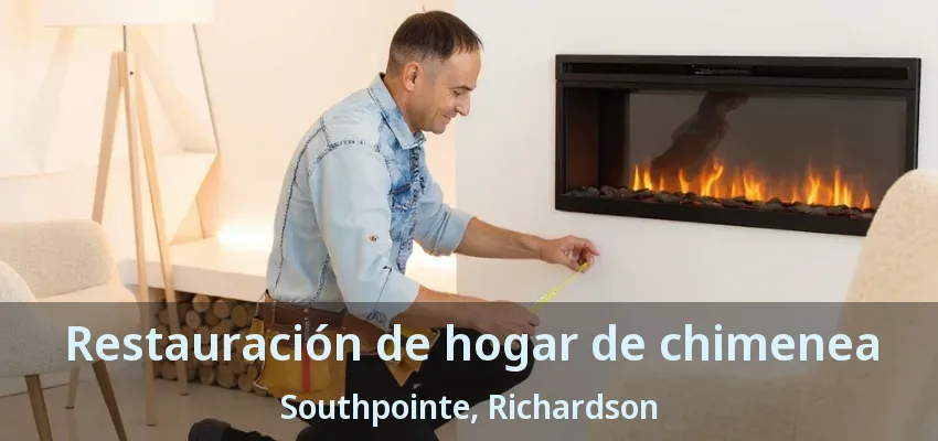 Restauración de hogar de chimenea Southpointe, Richardson - TX Restauración de hogar de chimenea Southpointe, Richardson - TX