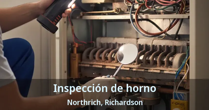 Inspección de horno Northrich, Richardson - TX Inspección de horno Northrich, Richardson - TX