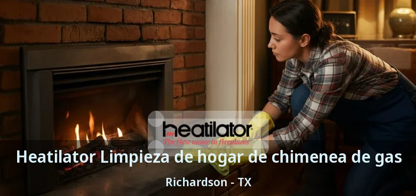 Heatilator Limpieza de hogar de chimenea de gas Richardson - TX