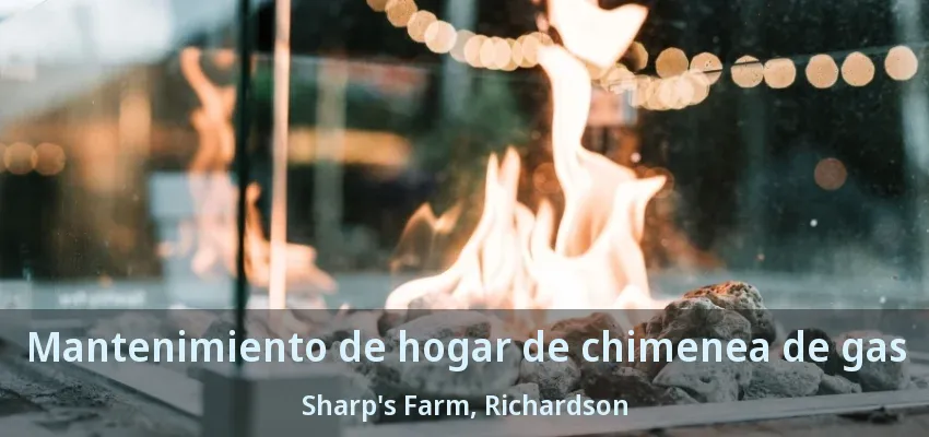 Mantenimiento de hogar de chimenea de gas Sharp's Farm, Richardson - TX Mantenimiento de hogar de chimenea de gas Sharp's Farm, Richardson - TX