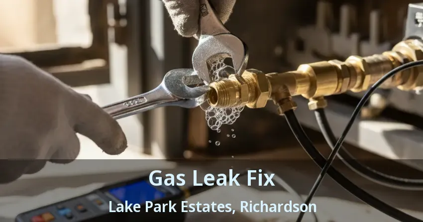 Gas Leak Fix Lake Park Estates, Richardson - TX Gas Leak Fix Lake Park Estates, Richardson - TX