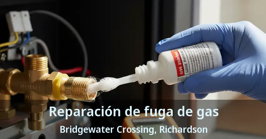 Reparación de fuga de gas Bridgewater Crossing, Richardson - TX Reparación de fuga de gas Bridgewater Crossing, Richardson - TX