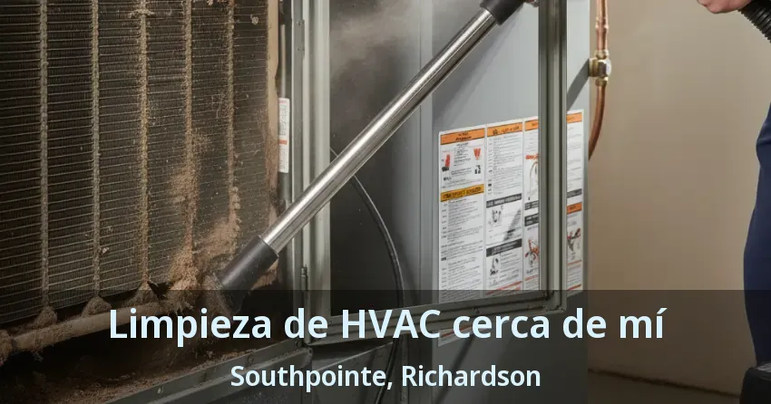 Limpieza de HVAC cerca de mí Southpointe, Richardson - TX