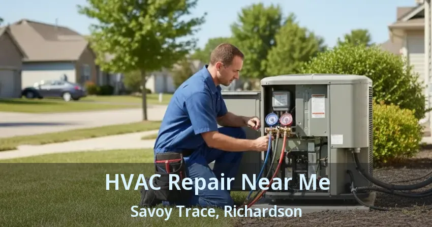 HVAC Repair Near Me Savoy Trace, Richardson - TX