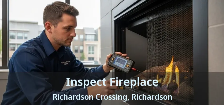 Inspect Fireplace Richardson Crossing, Richardson - TX Inspect Fireplace Richardson Crossing, Richardson - TX