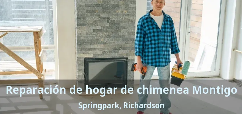 Reparación de hogar de chimenea Montigo Springpark, Richardson - TX