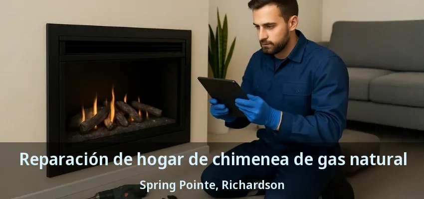 Reparación de hogar de chimenea de gas natural Spring Pointe, Richardson - TX Reparación de hogar de chimenea de gas natural Spring Pointe, Richardson - TX