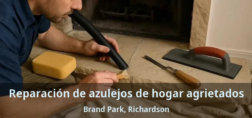 Reparación de azulejos de hogar agrietados Brand Park, Richardson - TX