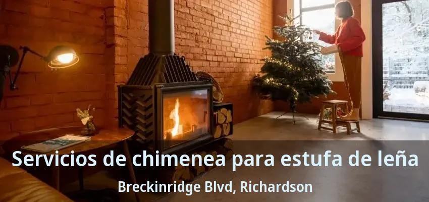 Servicios de chimenea para estufa de leña Breckinridge Blvd, Richardson - TX